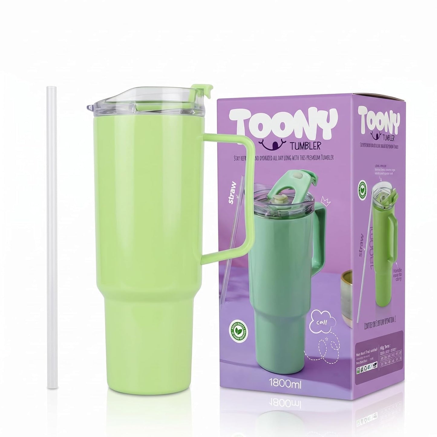 Buy 1 Stainless Steel Tumbler Get 1 Toony Tumbler Free Any Color