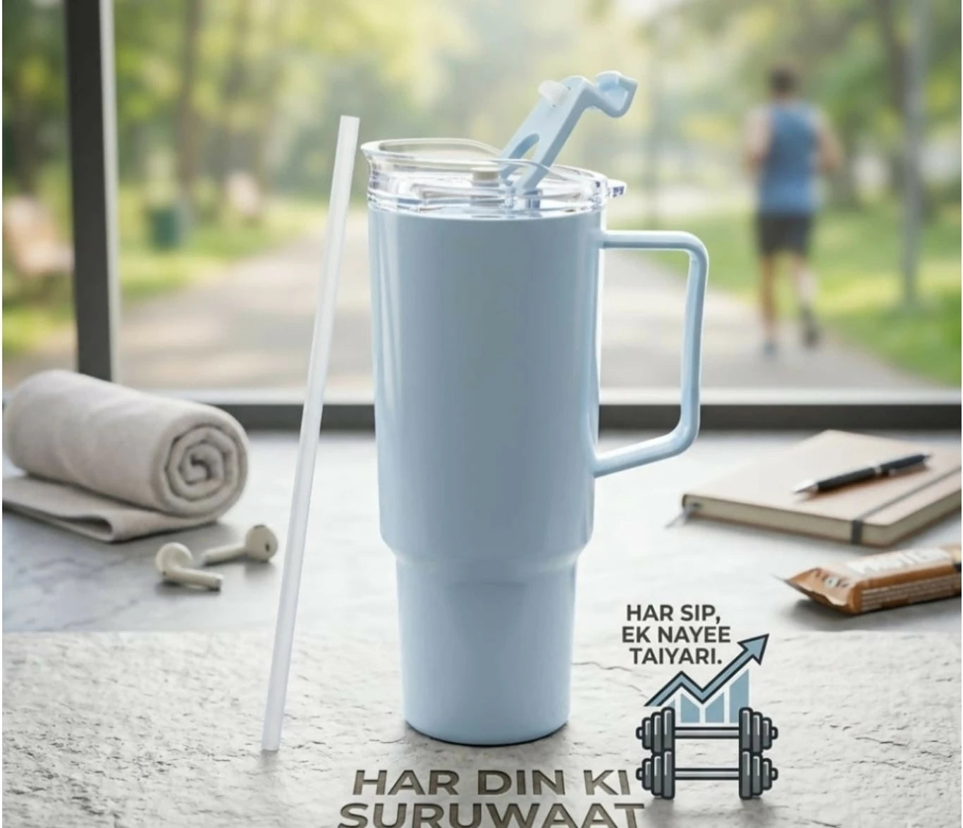 Premium Toony Tumbler 1800ml Combo with any color (Pack of 2)