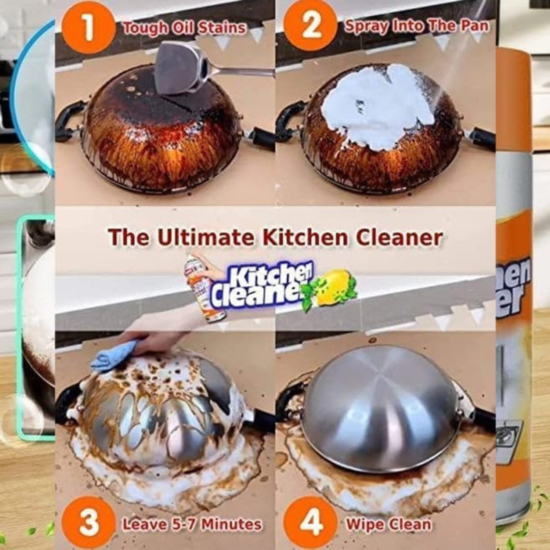 Kitchen Cleaner Spray for Grease & Oil Stains (500 ml)