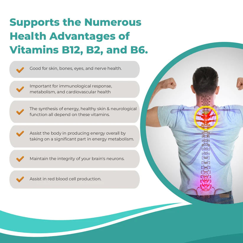 SwissLife Forever Nerve Care Tablets | With Curcumate™ 95 (Curcumin), Coenzyme Q10 & Alpha Lipoic Acid | Supports Nerve Health, Bone Strength, Eye & Skin Wellness | For Men & Women | 60 Tablets
