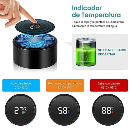 Smart LED Temperature Water Bottle 500 ml Stainless Steel Flask (Pack of 1)