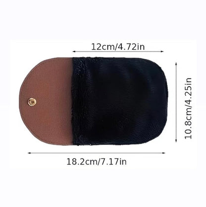 Hand Glove Cleaner for Leather Shoes, Boots, Bags, Car Seats, Coats, Jackets (Set of 2, Brown)