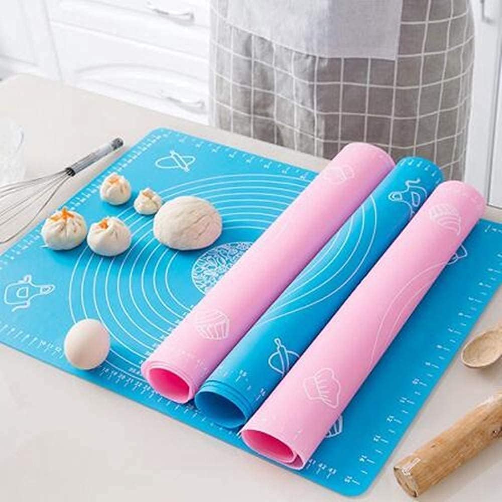 Non-Stick Fondant Rolling Mat Stretchable for Kitchen Roti Chapati (Baking Mat 50 * 40 cm)