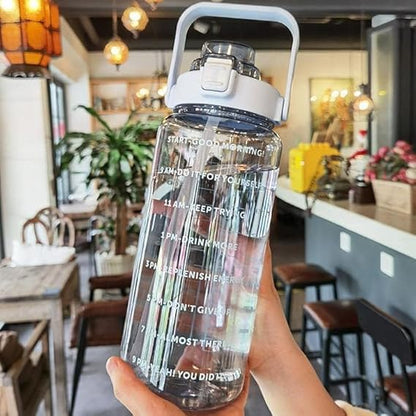 3 Transparent Water Bottle combo Leak Proof & Break-Proof