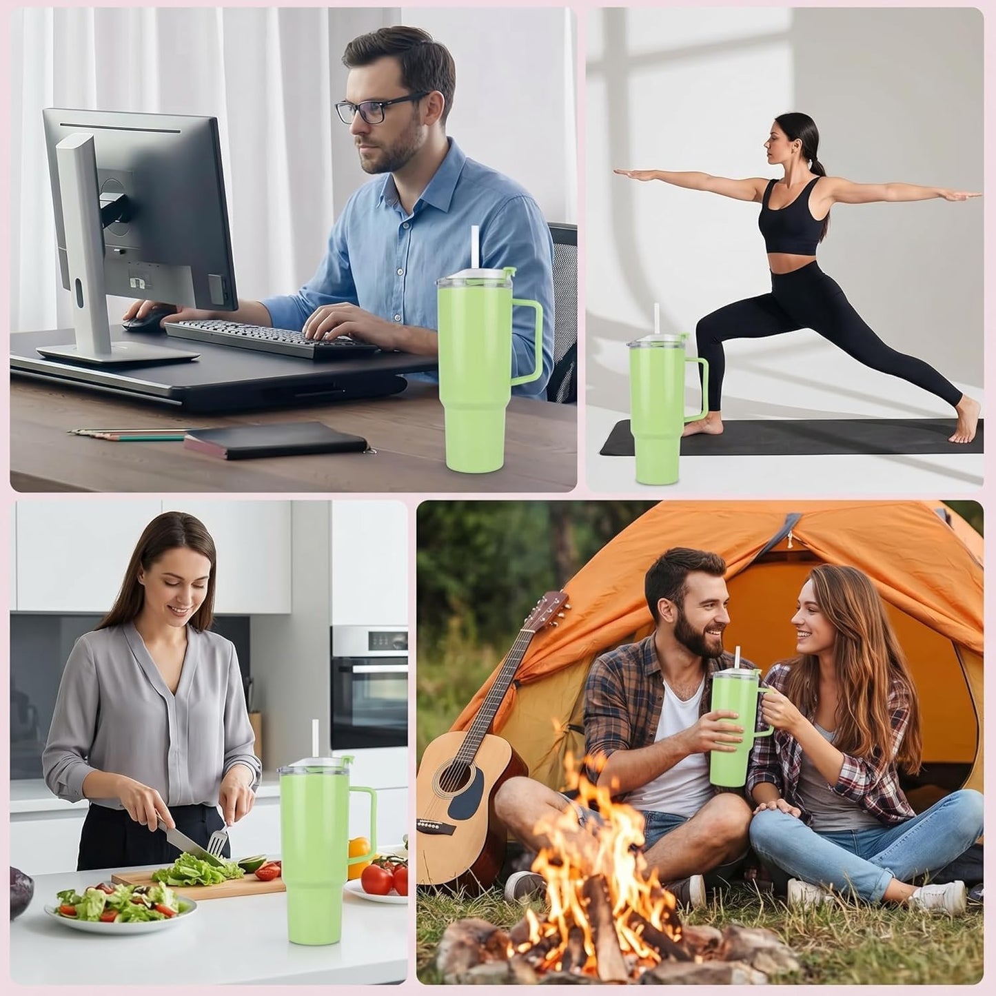 Premium Toony Tumbler 1800ml Combo with any color (Pack of 2)