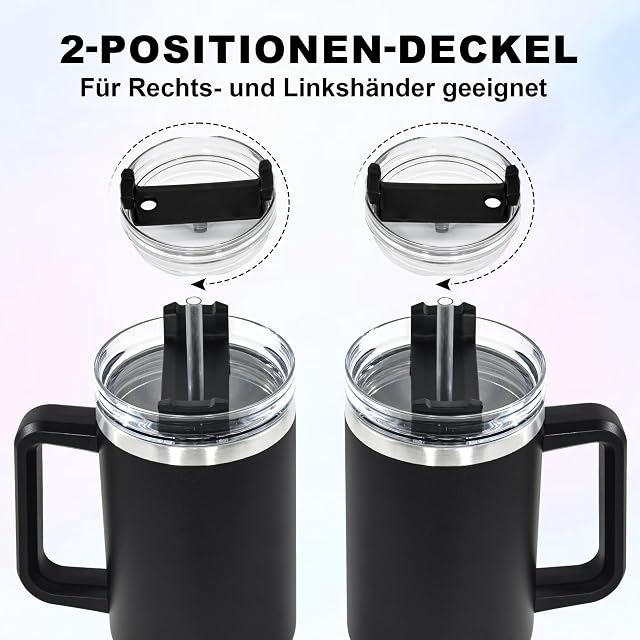 Stainless Steel Tumbler Double Walled Insulated Tumbler Mug 1200 ML