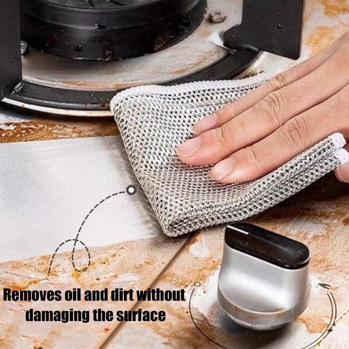 Dish Wash Clothes or kitchen cleaning cloth ( Regular, Pack of 10 )