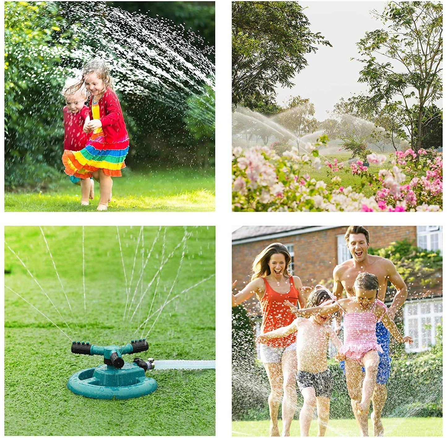 Sprinkler Nozzle-sprays water over grass, lawns, gardens, parks, and agricultural fields