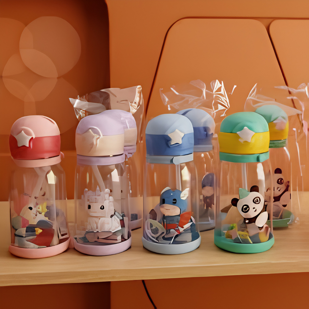 Baby Bottle Plastic (Pack of 1)