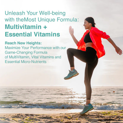 SwissLife Forever Multivitamin Gummies with Folic Acid & Vitamin C | Enriched with Vitamins A, D, E, B6, B9, B12 | Sugar-Free | Supports Immunity & Overall Health | 60 Veg Gummies