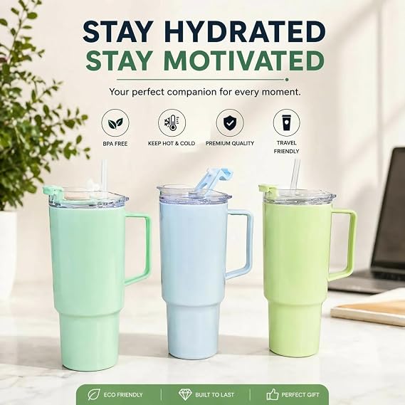 Tumbler 1800ml Travel Mug with Leak-Proof (Toony Tumbler)