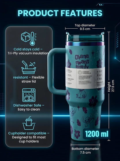 Customised Stitch Tumbler 1200ML (STAINLESS STEEL)