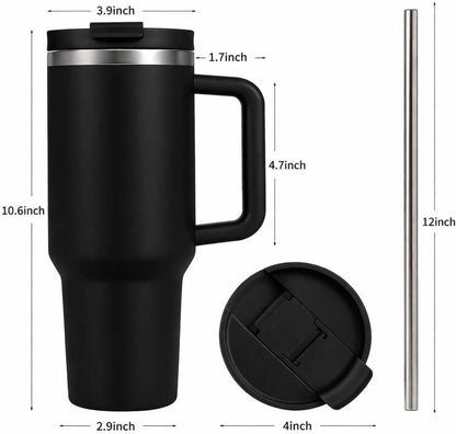 Stainless Steel Tumbler Double Walled Insulated Tumbler Mug 1200 ML